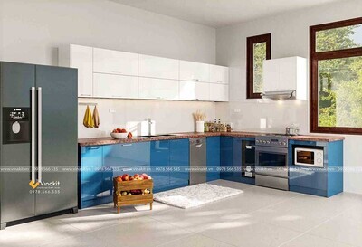 Tủ Bếp Gỗ Công Nghiệp