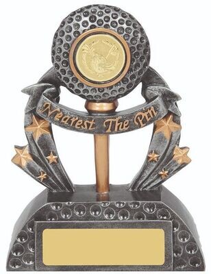 Golf Nearest the Pin Trophy - 140mm