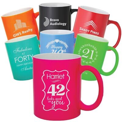 Laser Engraved Coffee Mugs
