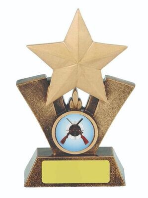 Shooting Rising Star Trophy - 3 sizes