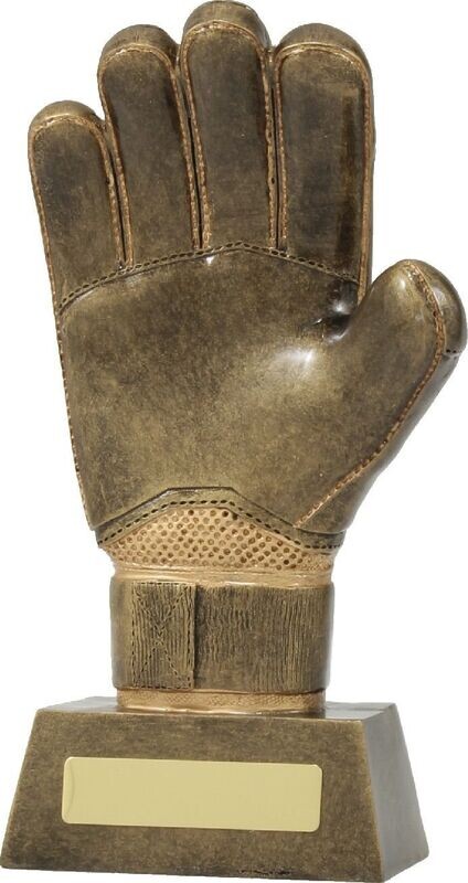 Soccer Golden Glove Trophy