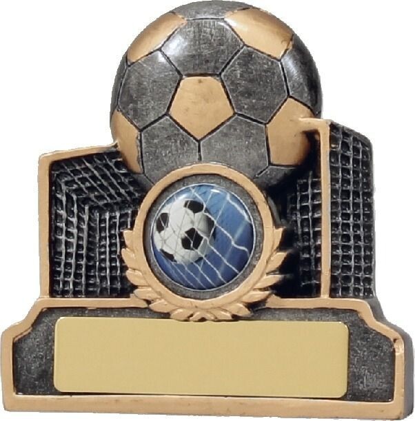 Soccer Mini Ball and Net Trophy