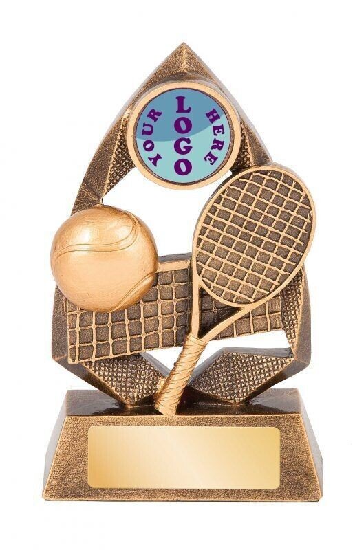 Tennis Jewel Series Trophy - 3 sizes
