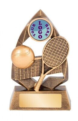 Tennis Jewel Series Trophy - 3 sizes