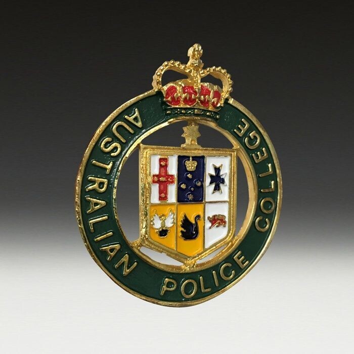 Australian Police College Spin Cast 65x77mm