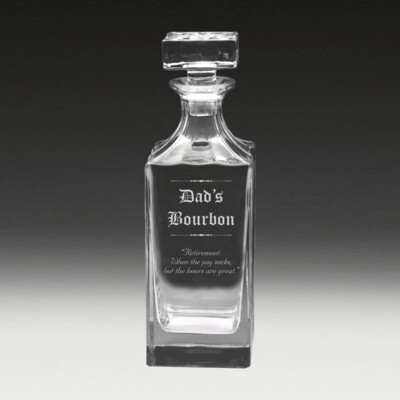 Crystal Whisky Decanter