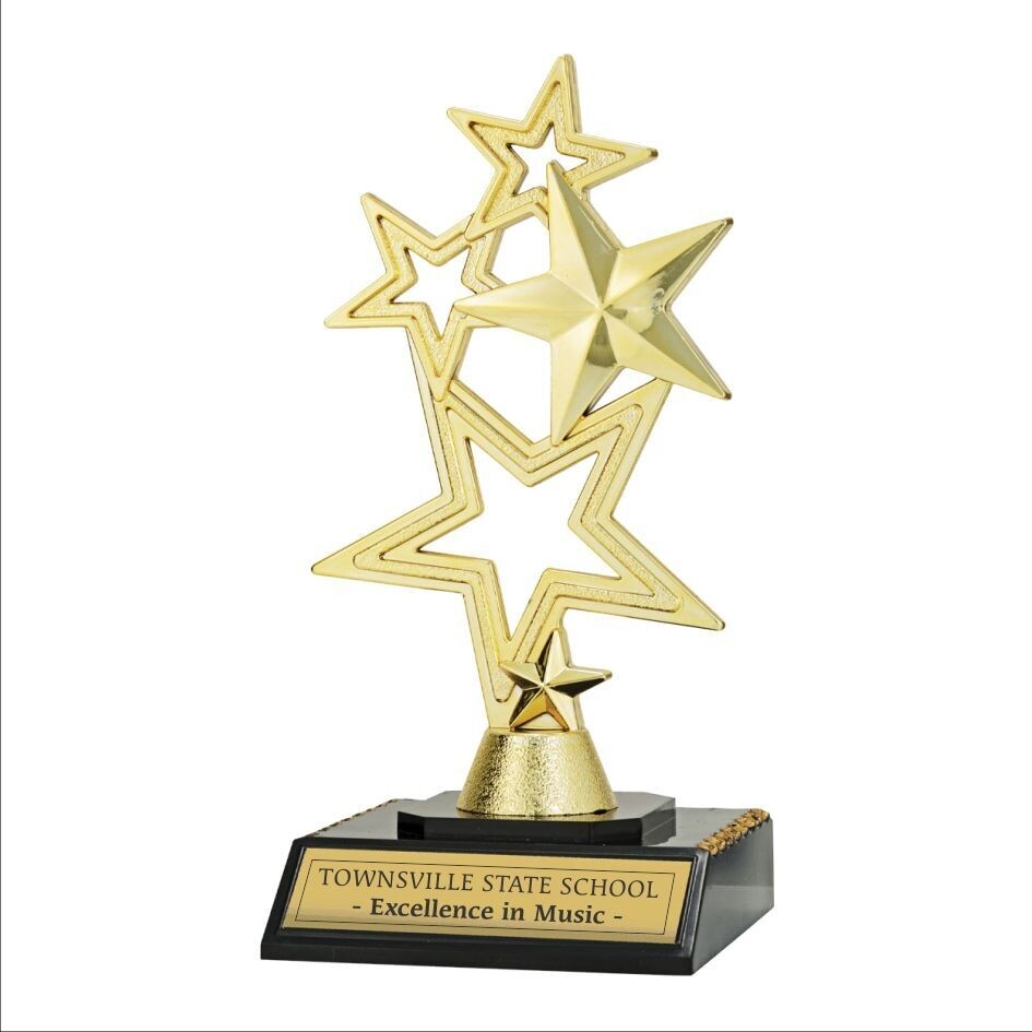 5 Star Gold Trophy