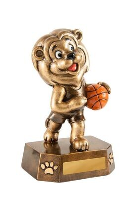 Basketball Lion Trophy