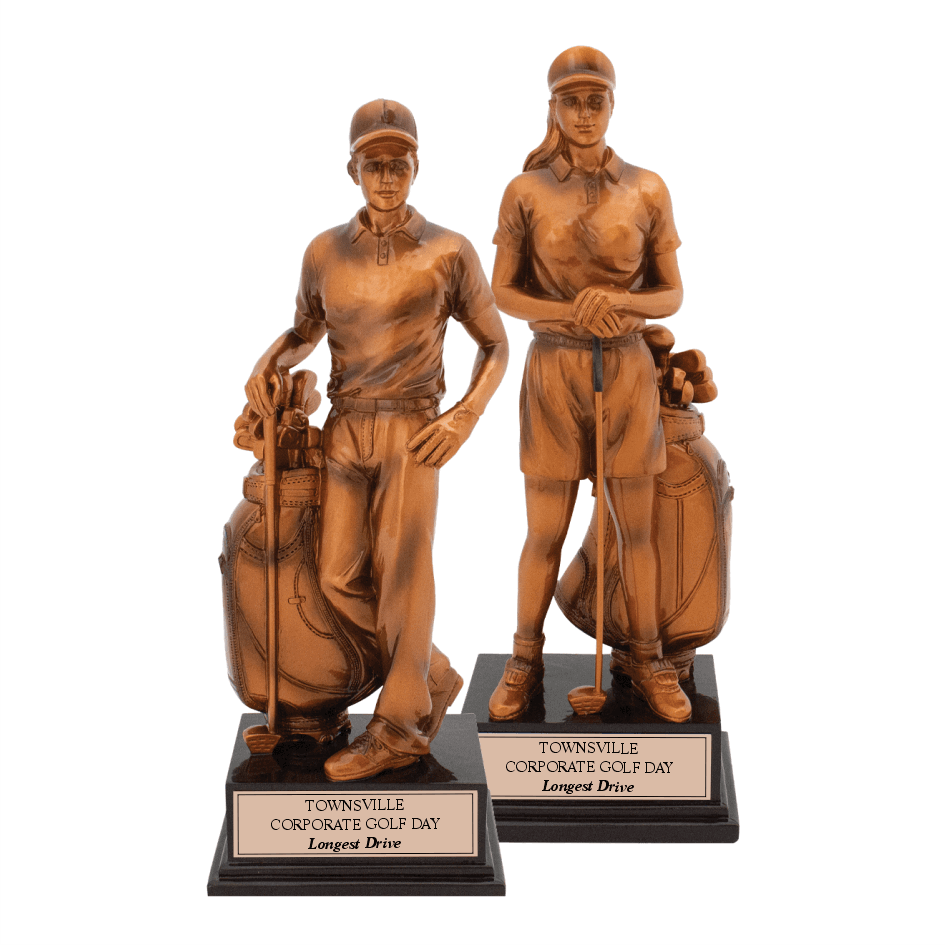 Bronze Golf Trophies