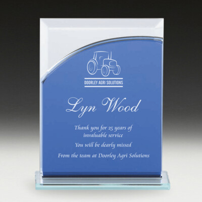 Blue Curve Glass Award