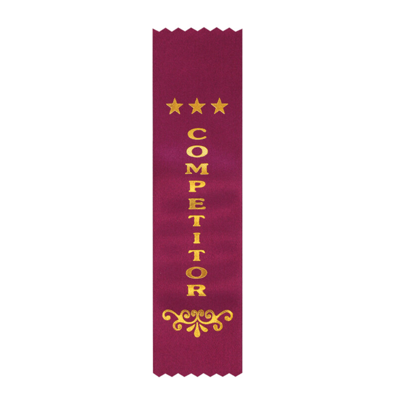 Competitor Ribbons