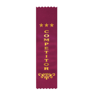 Competitor Ribbons