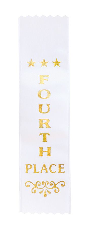 Fourth Place Ribbons