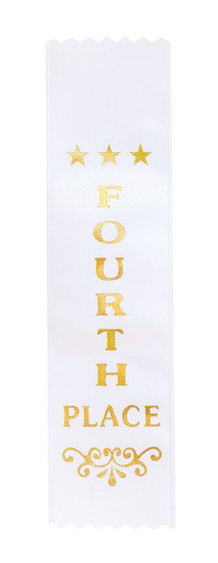 Fourth Place Ribbons