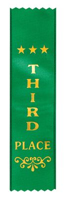 Third Place Ribbons