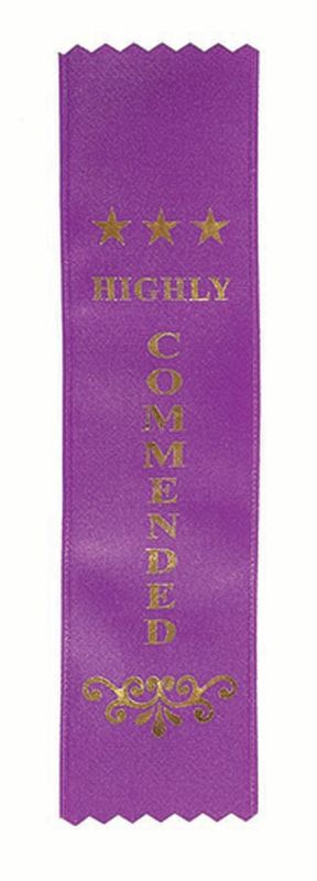 Highly Commended Ribbons