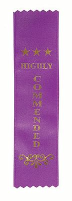 Highly Commended Ribbons