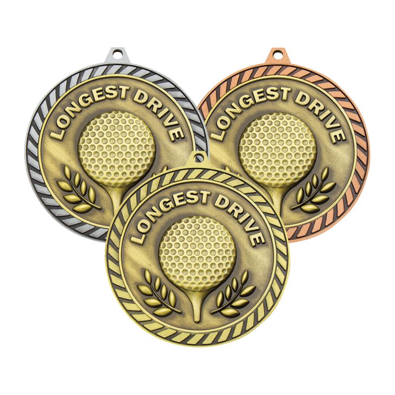 Venture Medal - Golf Longest Drive