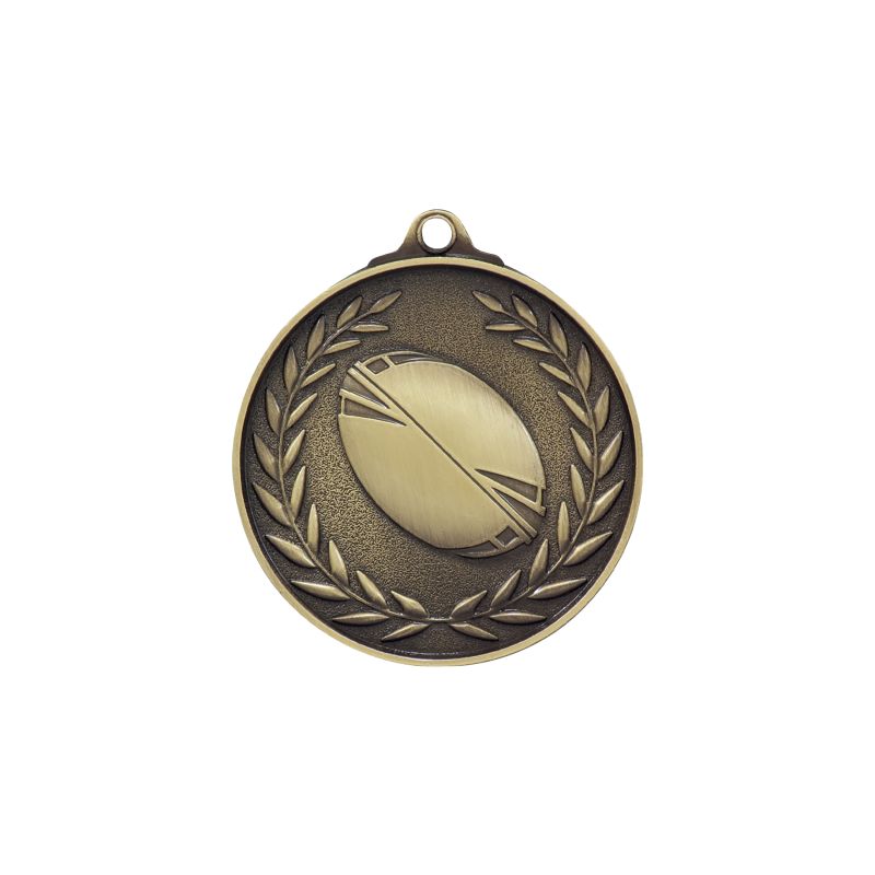 Football Wreath Medal