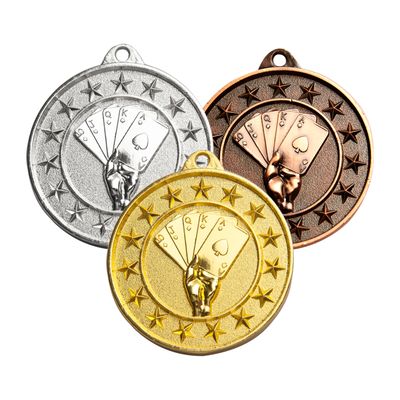 Shooting Star Poker Medal