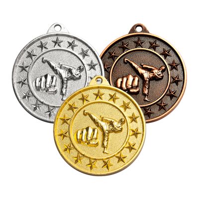 Shooting Star Martial Arts Medal