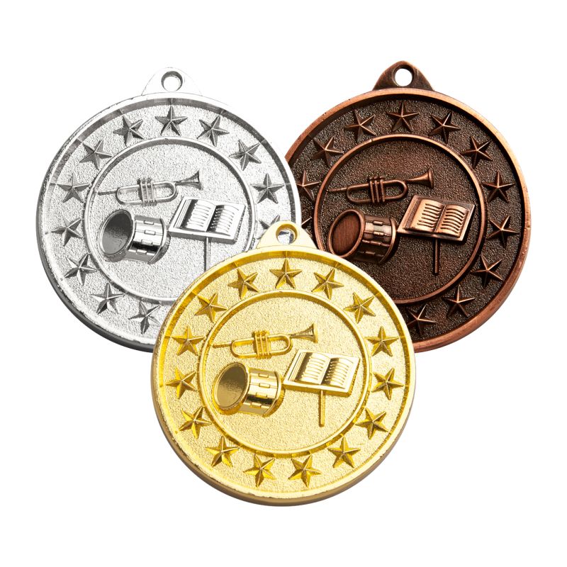 Shooting Star Band Medal