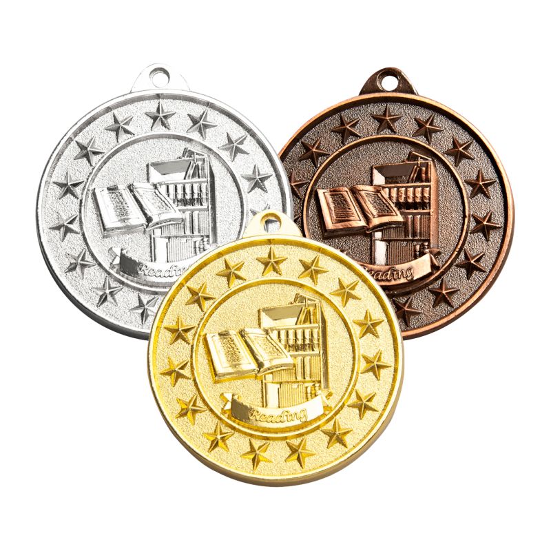 Shooting Star Reading Medal