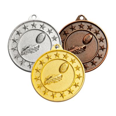 Shooting Star Aussie Rules Medal