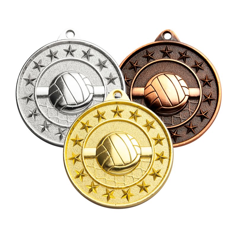 Shooting Star Volleyball Medal