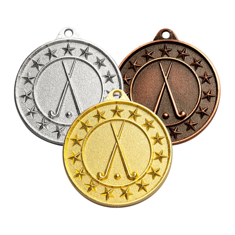 Shooting Star Hockey Medal