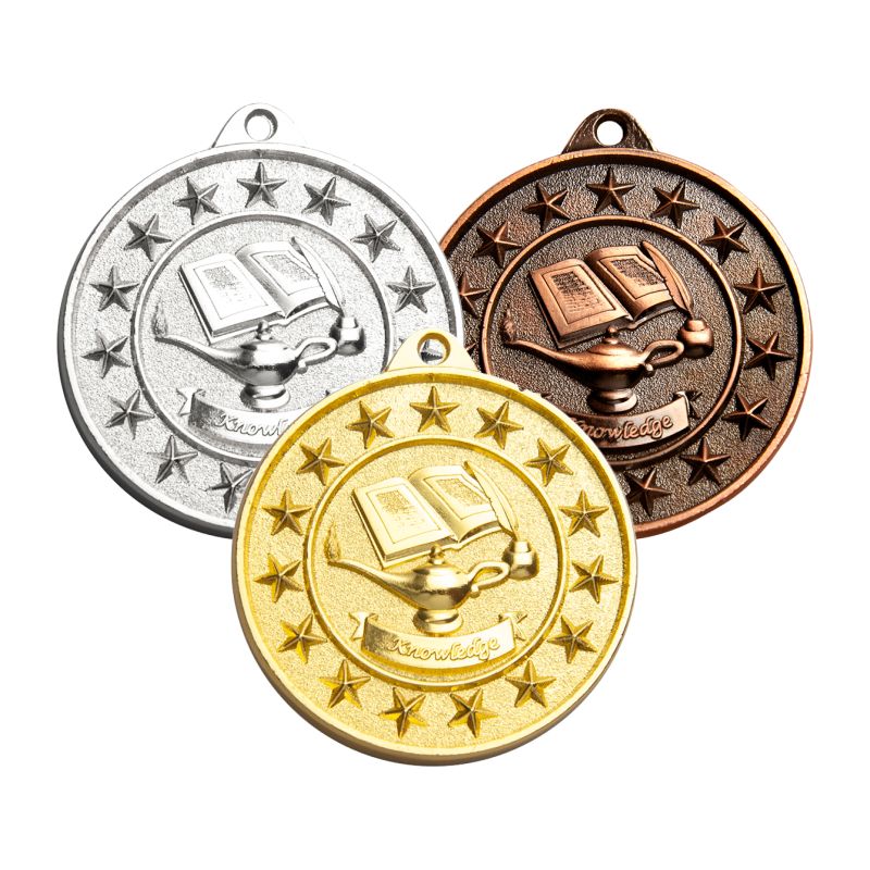 Shooting Star Lamp of Knowledge Medal