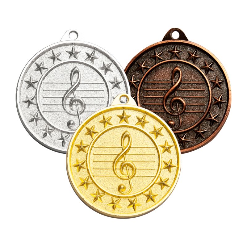 Shooting Star Music Medal