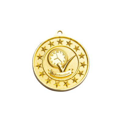 Shooting Star Perfect Attendance Medal