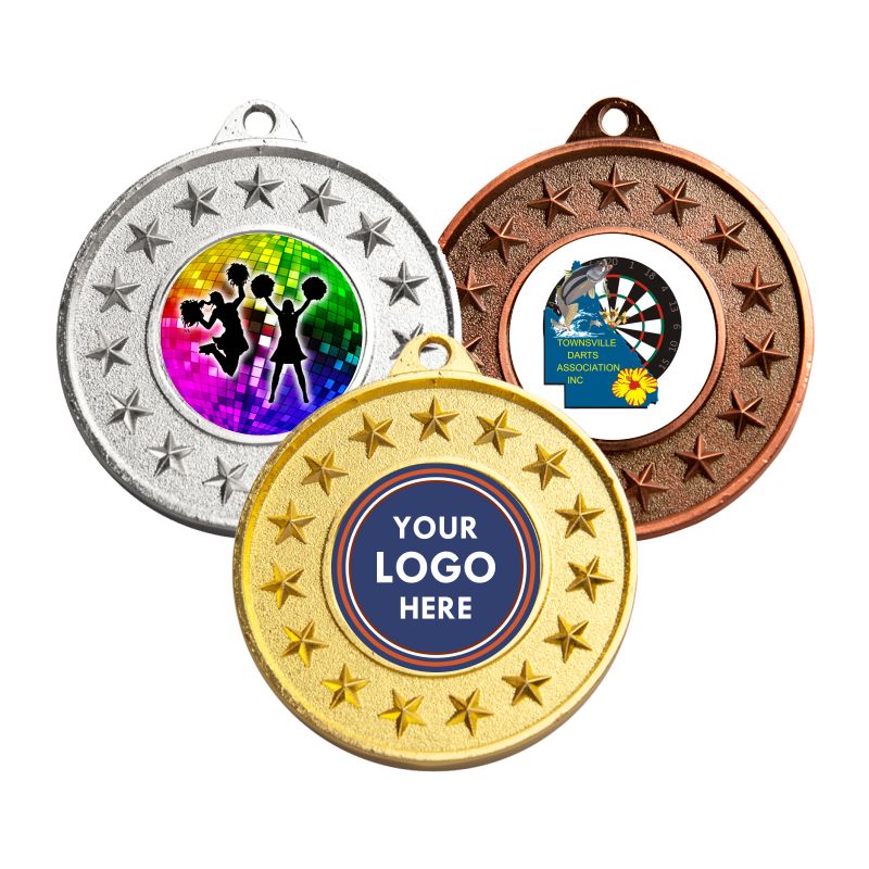 50mm Shooting Star Medal - 1074-0