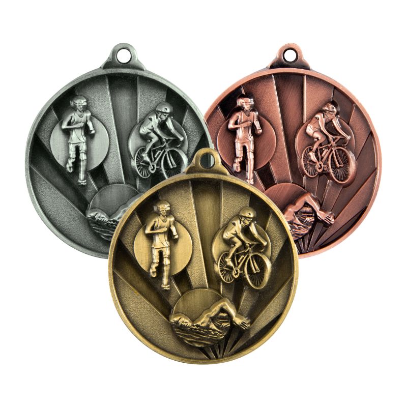Sunrise Triathlon Medal