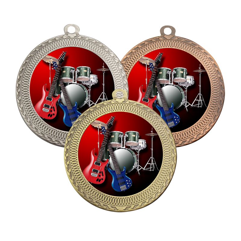 Rock Band Medal - Music Ovation