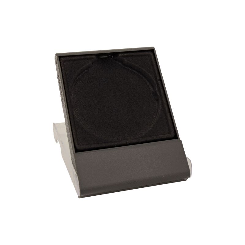 Medal Case Clear Lid - Black