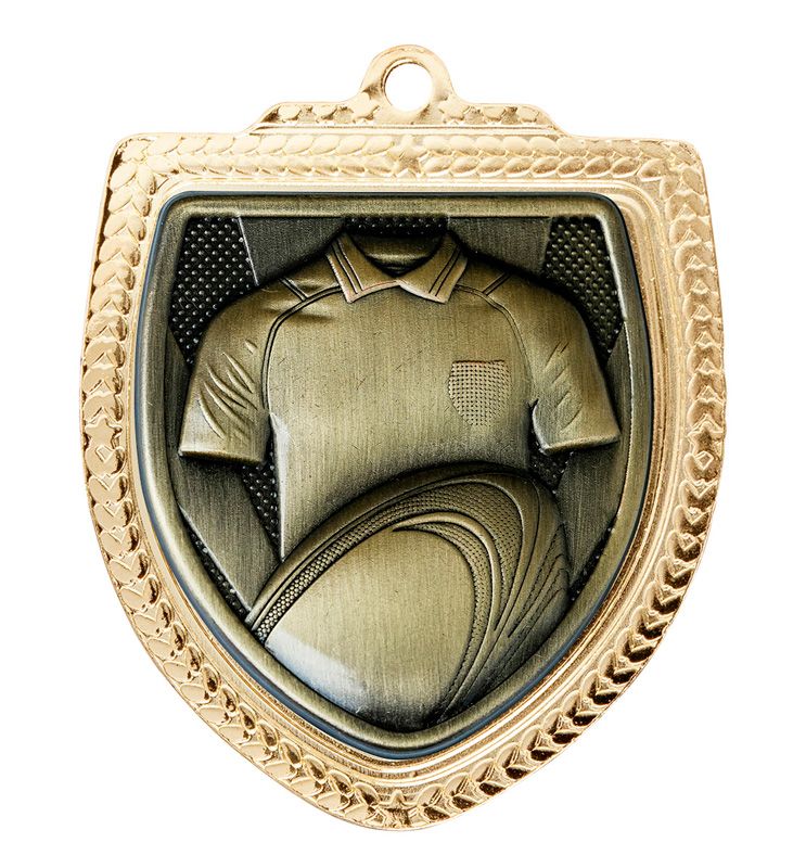 Shield Medal - Rugby Shirt