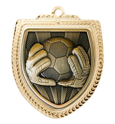 Shield Medal - Soccer Goalkeeper