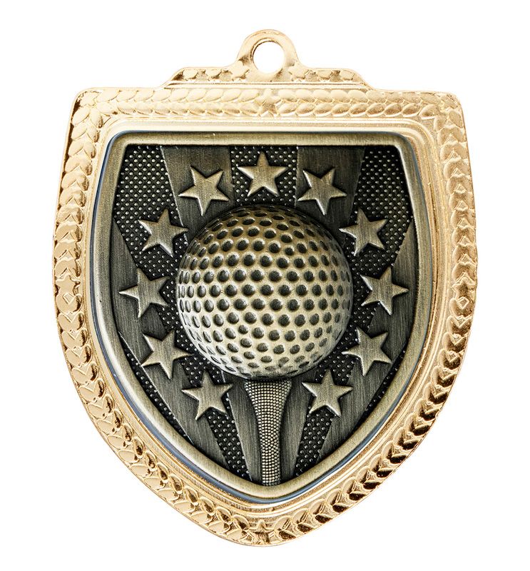 Shield Medal - Golf