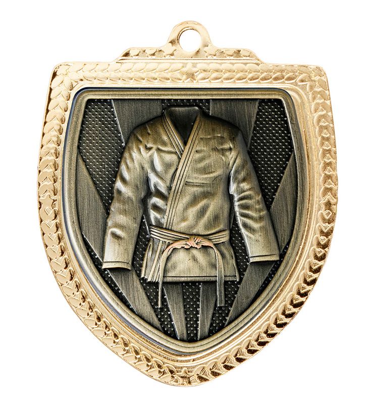 Martial Arts Shield Medal