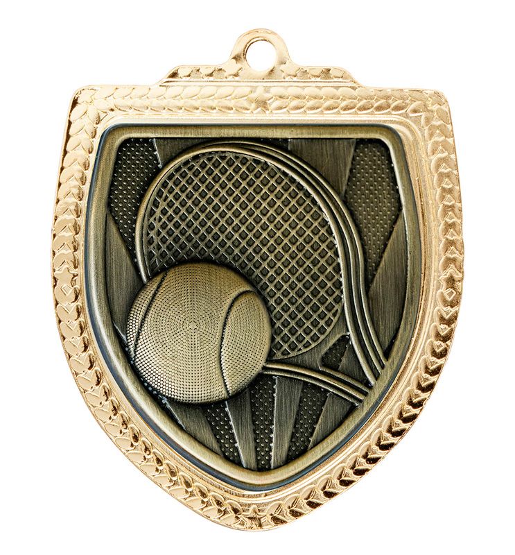 Tennis Shield Medal