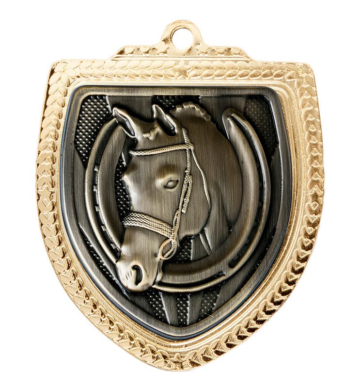 Shield Medal - Horse