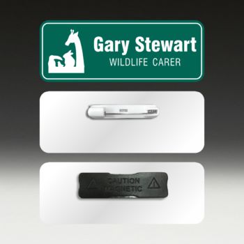 Engraved Name Badge 72 x 27mm