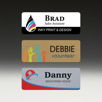 Printed Name Badge