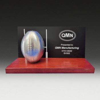 POA - Custom Wooden Base - Acrylic Backboard