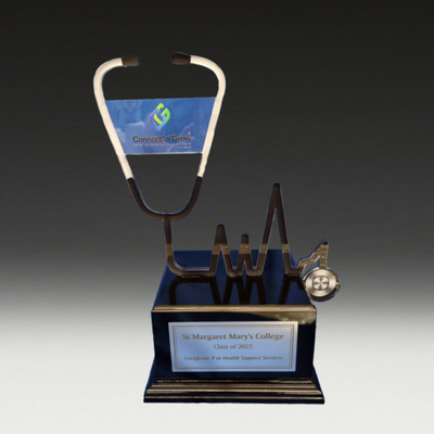 POA - Custom Acrylic - Stethoscope on Base POA - Custom Acrylic - Stethoscope on Base