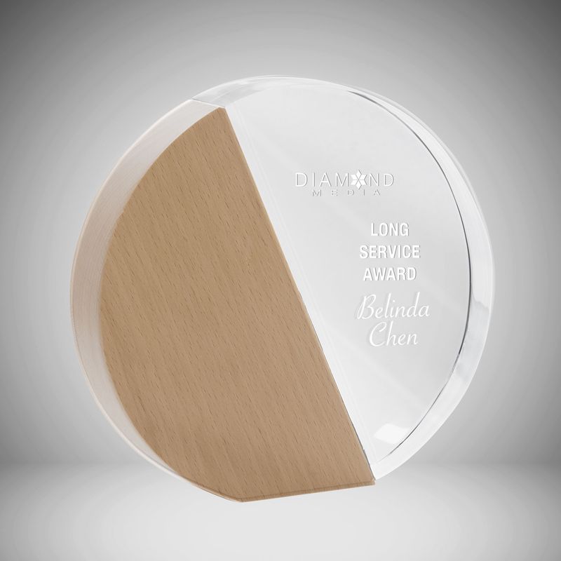 Circle Crystal/Timber Award