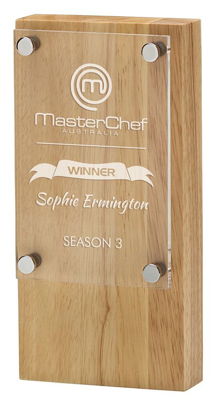 Banner Timber Award with Acrylic Front