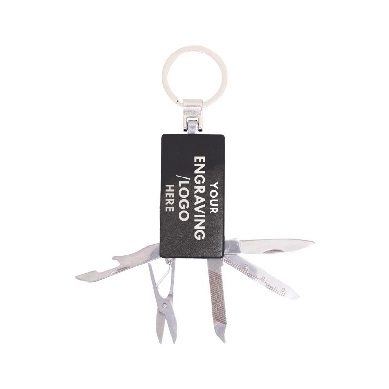 Engravable Keychain Multi Tool